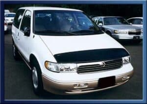 1995 Nissan Quest with a Magnetic car bra