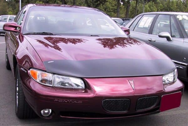 2002 Pontiac Grand Prix with a magnetic car bra