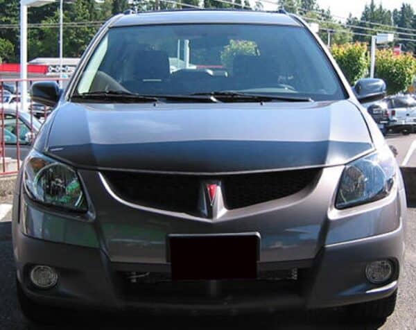 2006 Pontiac Vibe with a magnetic car bra