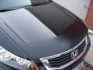 2008 honda Accord with a magnetic car bra.