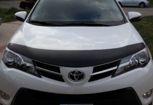 2013 Toyota RAV4 with a magnetic car bra