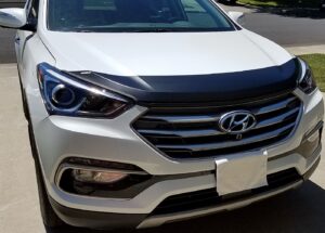 2017 Hyundai Santa Fe with a magnetic car bra