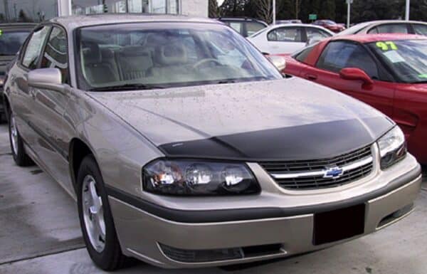 Chevrolet Impala with a magnet car bra