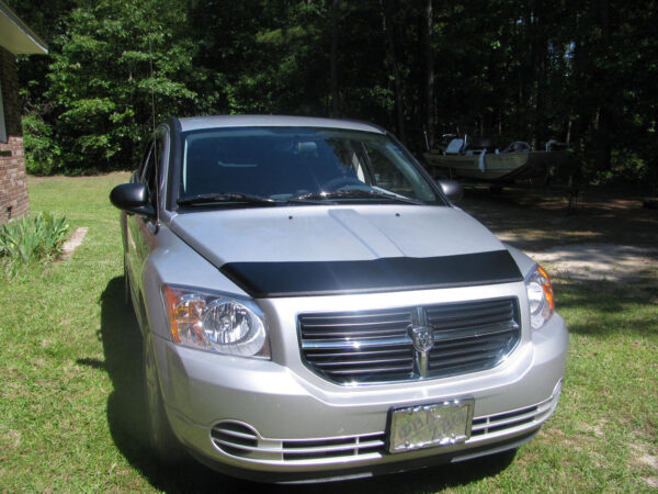 Dodge Caliber with a magnet car bra