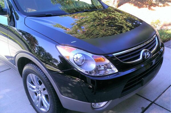 Hyundai Veracruz with a magnetic car bra