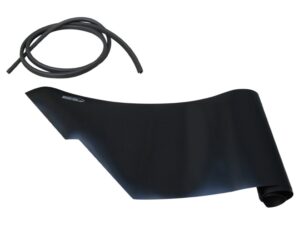 A Magnetic car bra half rolled with edge trim